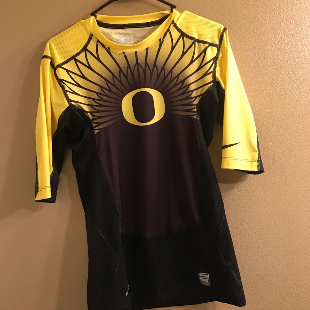 Oregon Ducks pro combat compression shirt